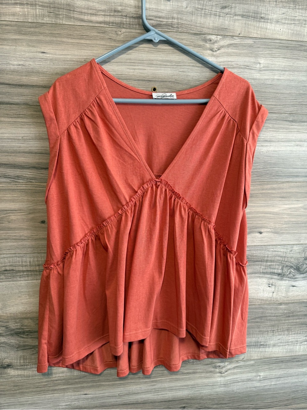 Magnolia Boutique coral tank top